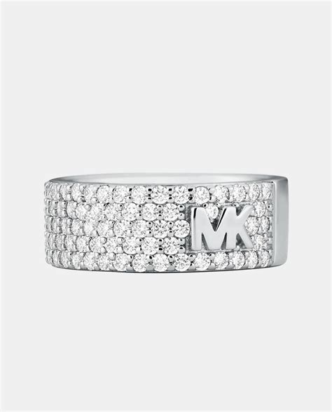 anillo michael kors plata|Michael Kors.